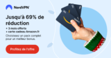Offre NordVPN de Noel: 69% de réduction + 3 mois gratuits + carte cadeau Amazon !!